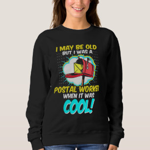 Sudadera Retirada de Trabajador Postal Antiguo de Guay Mail