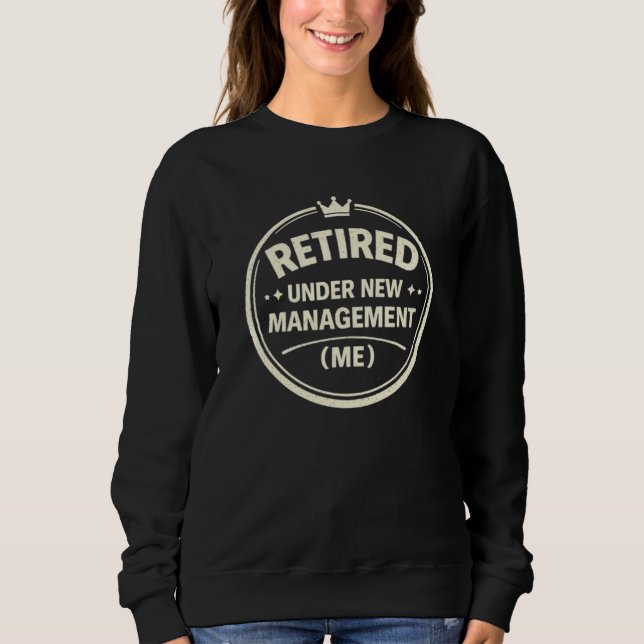 Sudadera Retirado — Bajo Nueva Dirección (Yo) (Anverso)