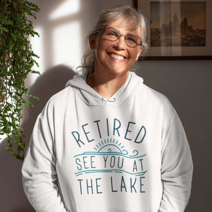 Sudadera Retirado Nos Ve En El Lago