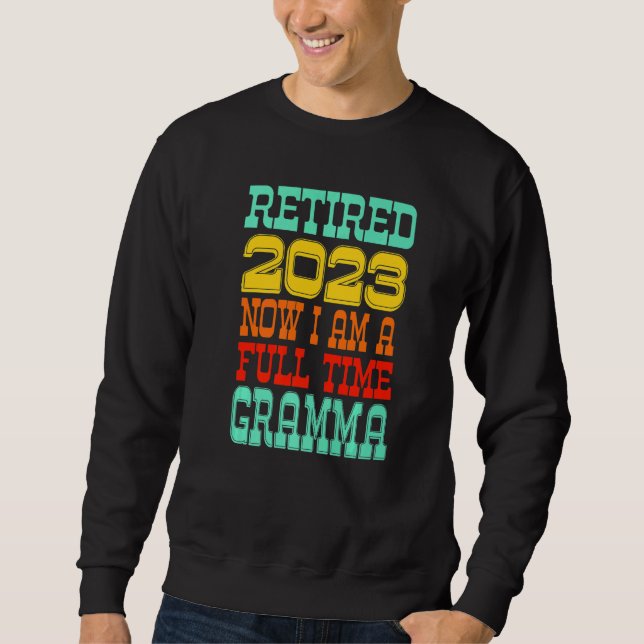 Sudadera Retired Gramma 2023 (Anverso)