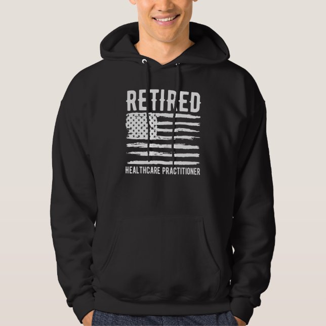 Sudadera Retired Healthcare Practitioner Profession America (Anverso)