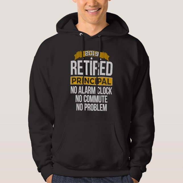 Sudadera Retired Principal 2019 Retirement (Anverso)