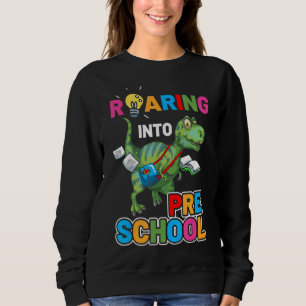 Sudadera Retorciendo Al Profesor De Dinosaurio Preescolar D