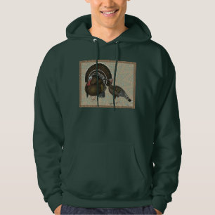 Sudadera Retrato de bronce estándar para pavos