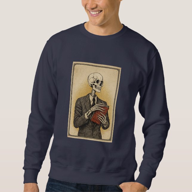 Sudadera Retrato de calavera (Anverso)
