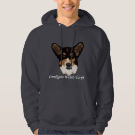 Sudadera Retrato de Cardigan Welsh Corgi