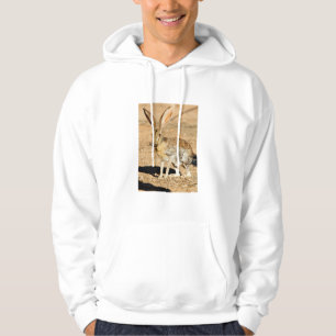 Sudadera Retrato de conejo de caracol de Antelope, Arizona