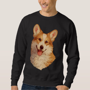 Sudadera Retrato de Corgi