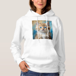 Sudadera Retrato de gato adorable
