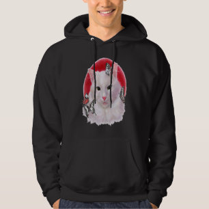 Sudadera Retrato De Gato Gato Gato Gatito Pintado De Mano C