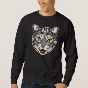 Sudadera Retrato De Gato Uno Que Ama A Los Gatos Gatos Gati
