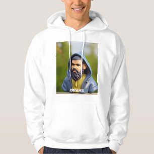 Sudadera Retrato de HipHop Drake Imagen de Gnomis Imagen de