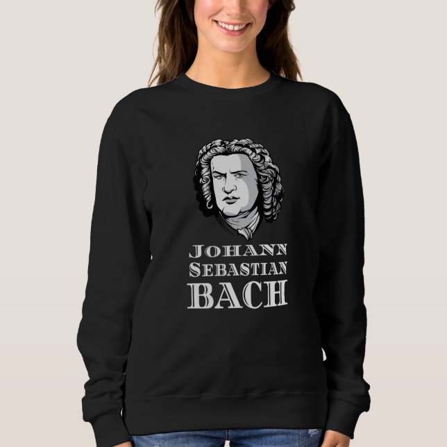 Sudadera Retrato de Johann Sebastian Bach (Anverso)