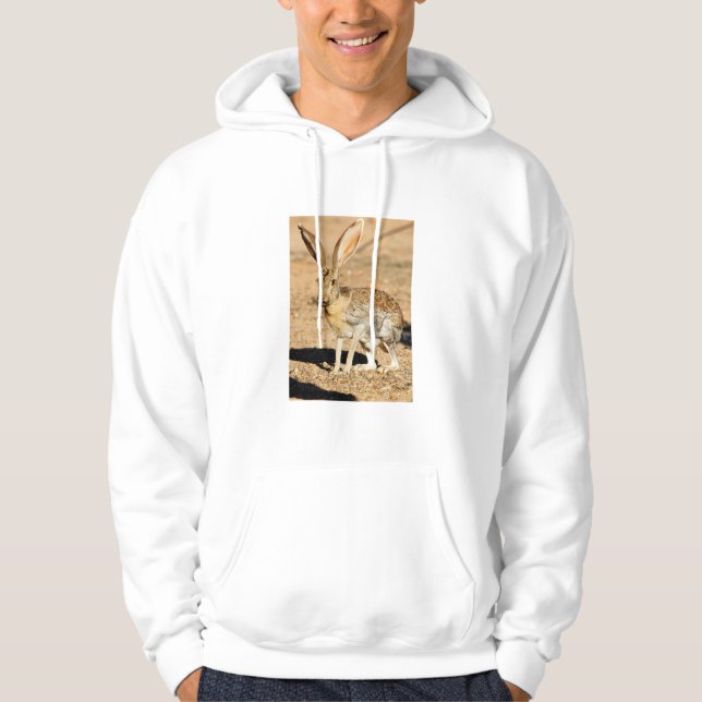 Sudadera Retrato de liebre antílope, Arizona (Anverso)