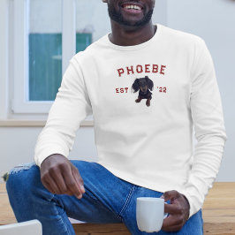 Sudadera Retrato de Mascota personalizado y nombre de arco 