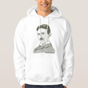 Sudadera Retrato de Nikola Tesla
