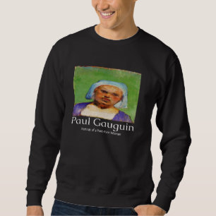 Sudadera Retrato de Paul Gauguin de arte de una mujer por p