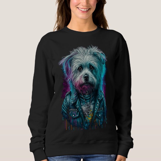 Sudadera Retrato de Rockstar Havanese (Anverso)