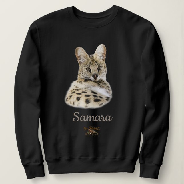 Sudadera Retrato de Samara dulce (Anverso del diseño)