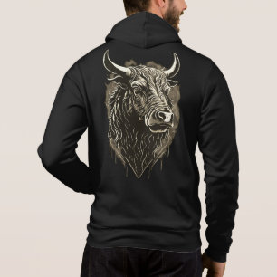 Sudadera Retrato de toro