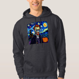 Sudadera Retrato de Van Gogh Halloween - Noche estrellada c