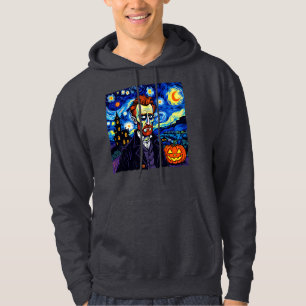 Sudadera Retrato de Van Gogh Halloween - Noche estrellada c