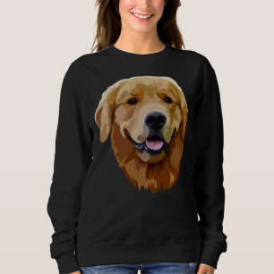 Sudadera Retrato Golden Retriever 489