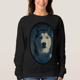 Sudadera Retrato Husky