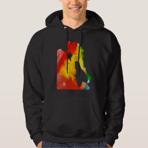 Sudadera Retrato Pop Colorido Montañismo Escalada