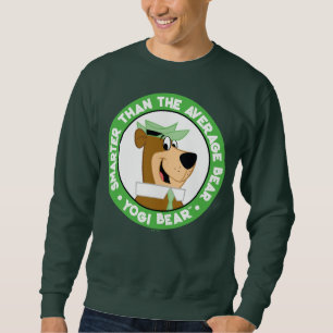 Sudadera Retrato sonriente del oso de Yogi