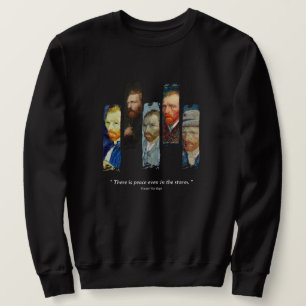 Sudadera retrato y cita de Vincent Van Gogh 