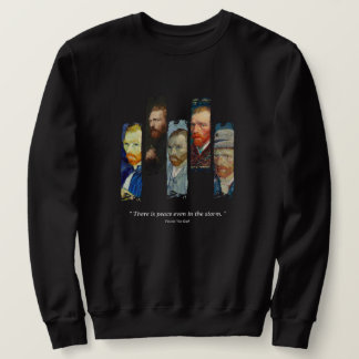 Sudadera retrato y cita de Vincent Van Gogh
