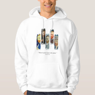 Sudadera Retrato y cita de Vincent Van Gogh