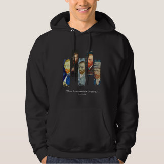 Sudadera retrato y cita de Vincent Van Gogh