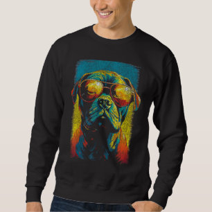 Sudadera Retratos de perros coloridos del pitbulls norteame