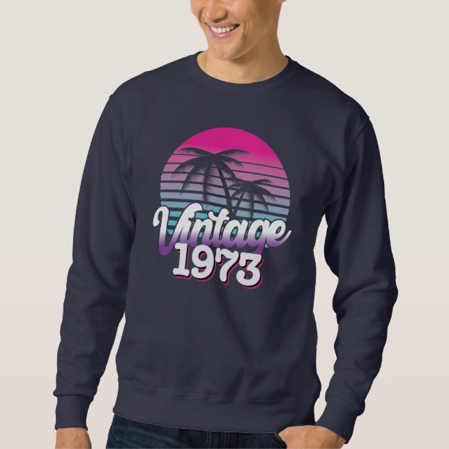 Sudadera Retro 1973 Edición limitada | Idea de regalo de cu (Anverso)