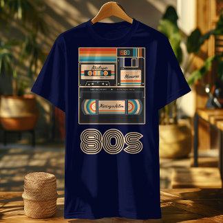 Sudadera Retro 1980s Mixtape Memories Vintage Cassette Nost