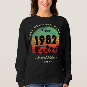 Sudadera Retro 1982 40th Birthday Original Parts Special Ed