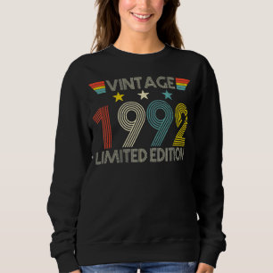 Sudadera Retro 1992 30º cumpleaños 30 años