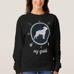 Sudadera Retro 2 del antiguo Bulldog blanco norteamericano