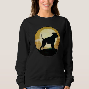 Sudadera Retro 3 del antiguo Bulldog blanco norteamericano