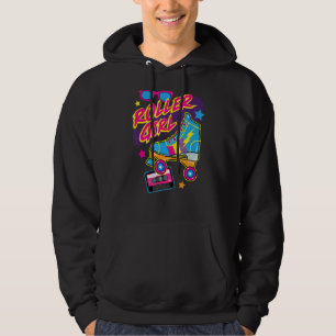 Sudadera Retro 80 Roller Chica Sun Glasses Music Cassette T