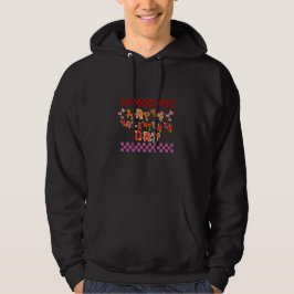 Sudadera Retro a Cuadros Feliz Día de San Valentín