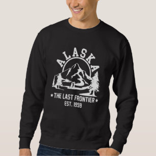 Sudadera Retro Alaska Montaña Retro Alaska Senderismo El Úl