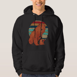 Sudadera Retro Animal Brown Bear Forest Bear