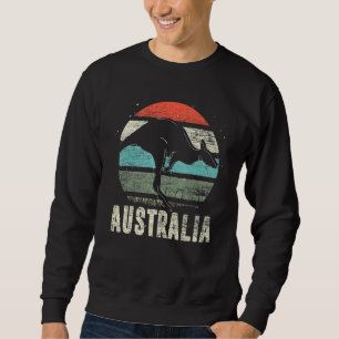 Sudadera Retro animal canguro en el zoológico australiano