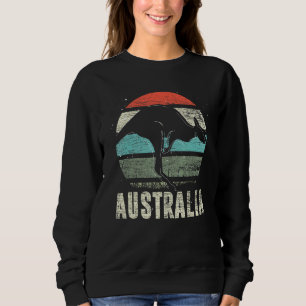 Sudadera Retro animal canguro en el zoológico australiano