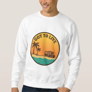 Sudadera Retro Atardecer Got To Live - RV Life Cam