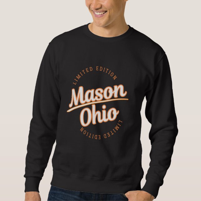 Sudadera Retro Athletic Mason OH Apparel (Anverso)