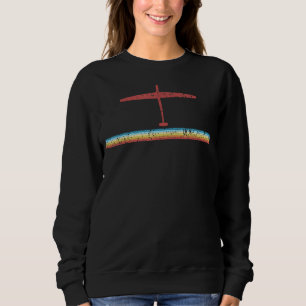 Sudadera Retro Avión Avión Glider Pilotos Glider Hombres